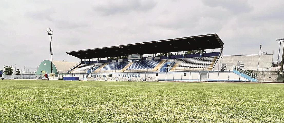 Lo stadio di Carate Brianza