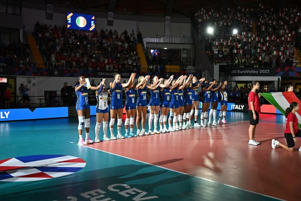 Europei di pallavolo Monza: Italia-Svizzera 3-0