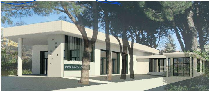 Brugherio rendering scuola media De Filippo