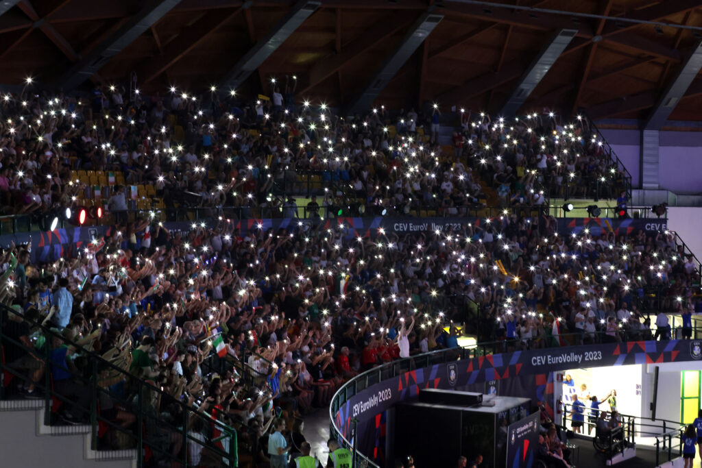 Europei di pallavolo a Monza: Italia-Bulgaria