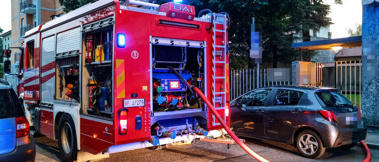 Meda incendio