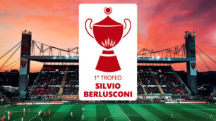 Il logo del primo Trofeo Berlusconi Monza-Milan
