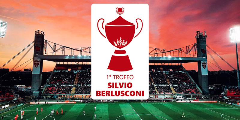 Il logo del primo Trofeo Berlusconi Monza-Milan