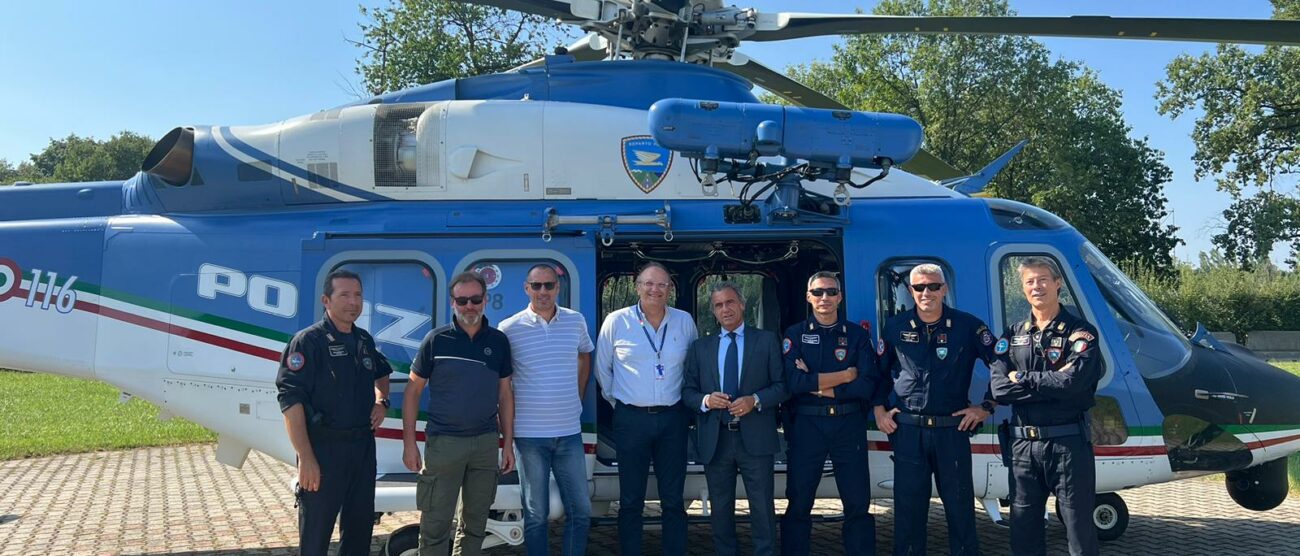 Polizia ricognizione autodromo Monza Gp d'Italia