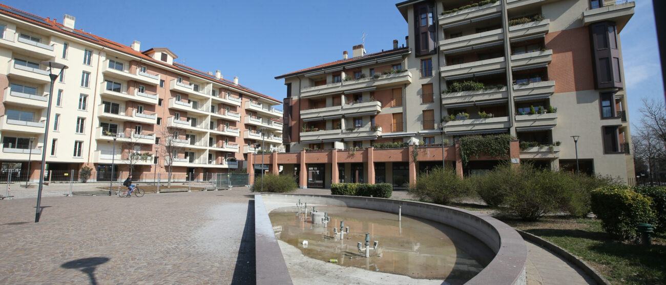 Piazza Bonatti a Monza