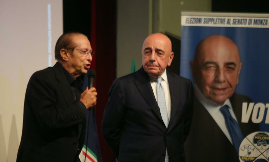 Adriano Galliani Binario 7 Monza: Paolo Berlusconi