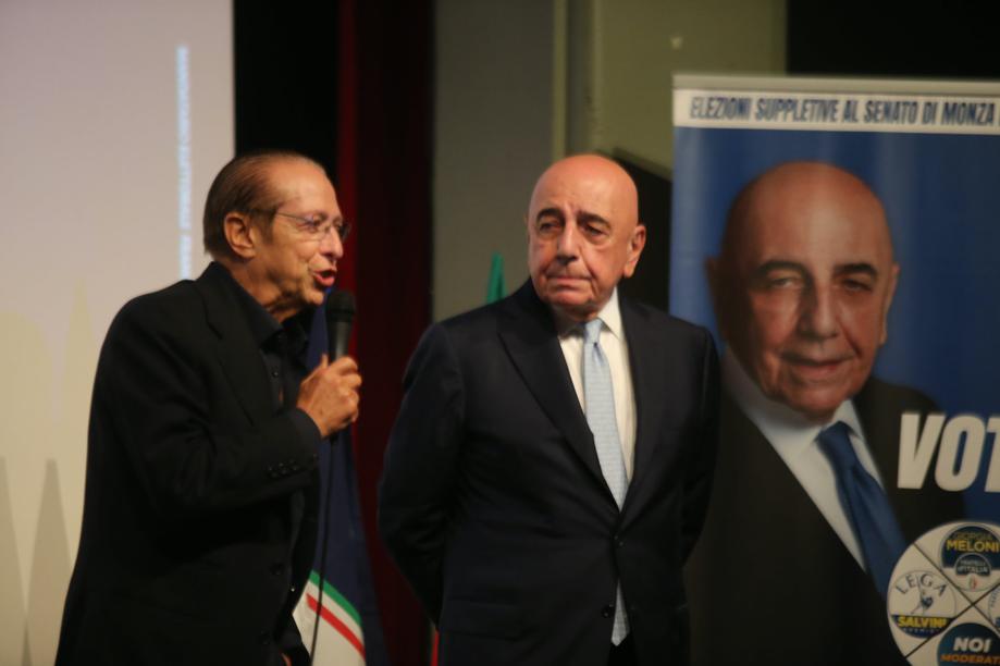 Adriano Galliani Binario 7 Monza: Paolo Berlusconi