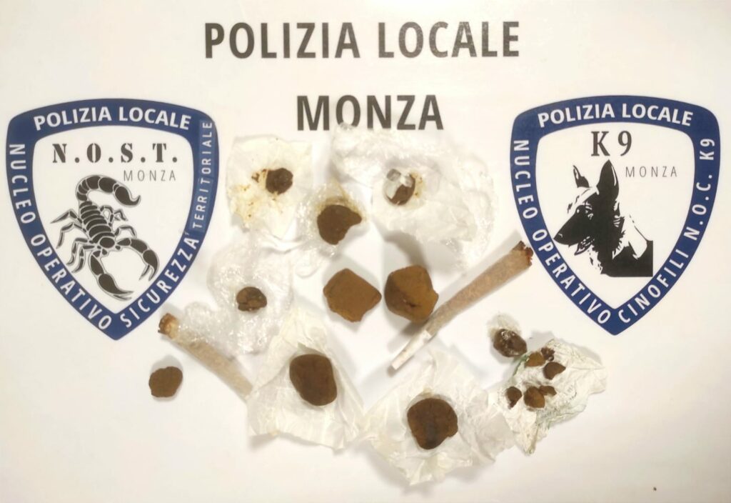 Polizia Monza controlli anti droga
