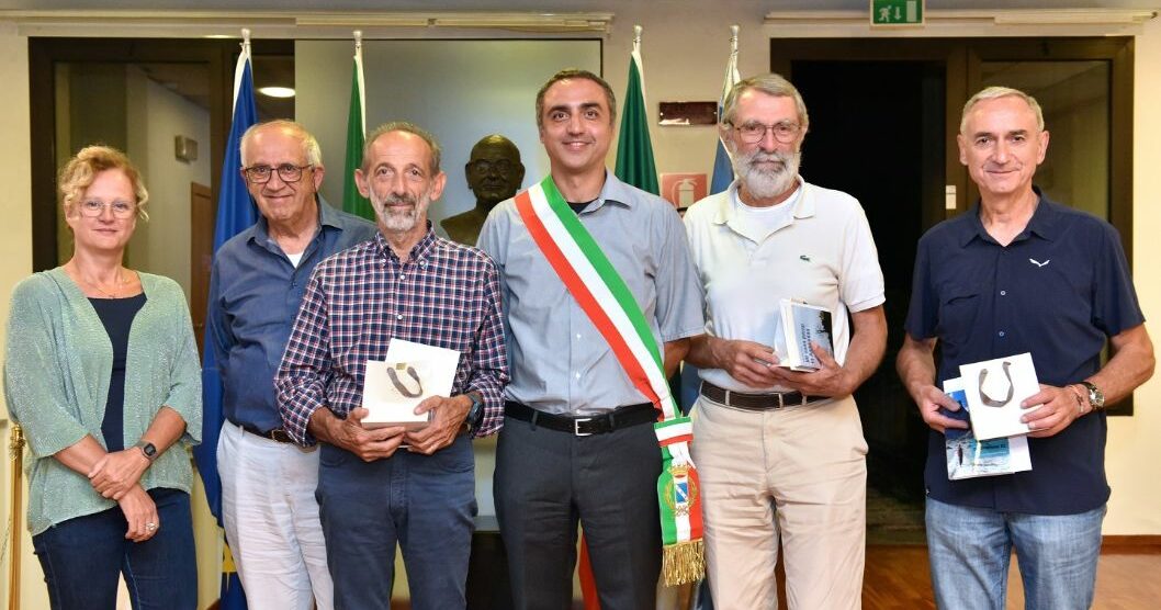 Gli iscritti da 50 anni al Gruppo Camosci