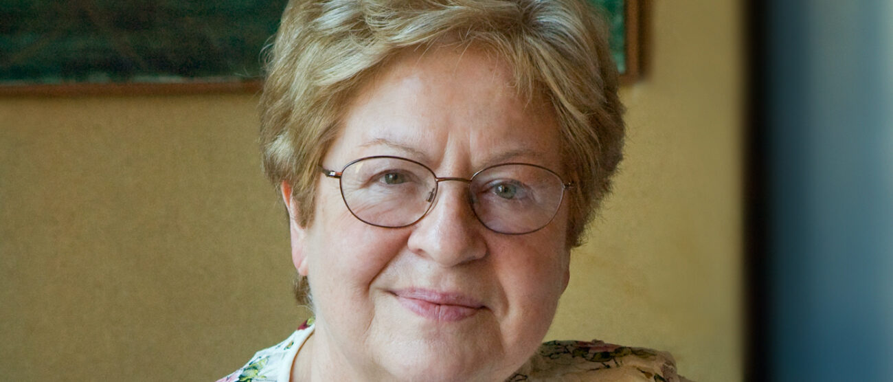 Maria Organtini, presidente del Cenacolo di Monza