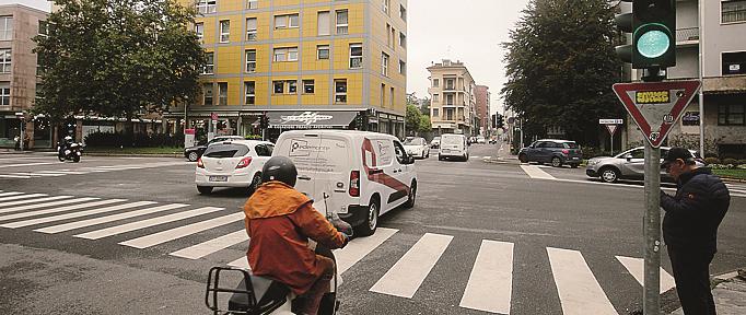 Incrocio via Manzoni-Cavallotti Monza