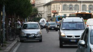 In bicicletta a Monza