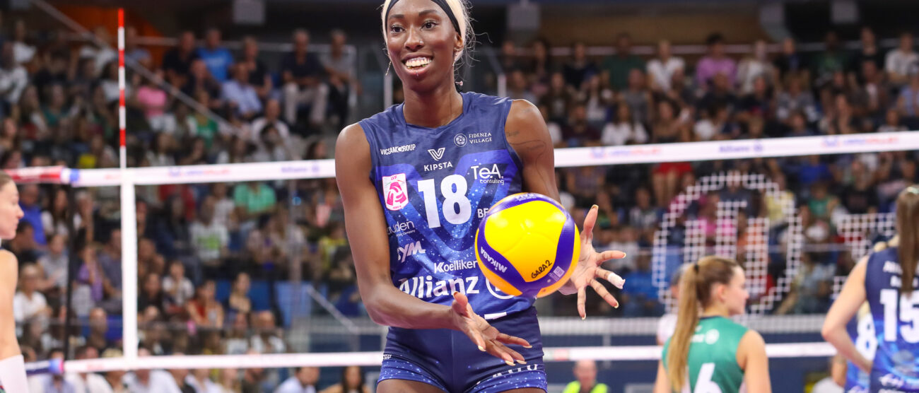 Paola Egonu MVP del match d'esordio dell'Allianz Vero Volley Milano contro UYBA Busto Arsizio - Foto Vero Volley