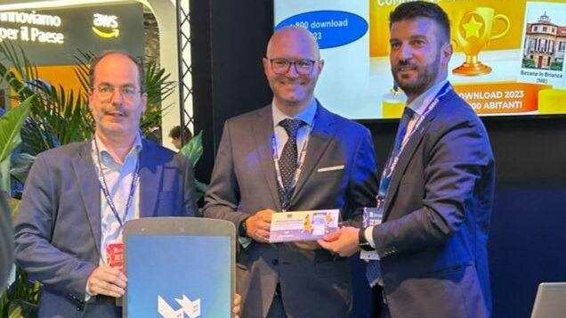 Besana in Brianza digitalizzazione sindaco Pozzoli premiato