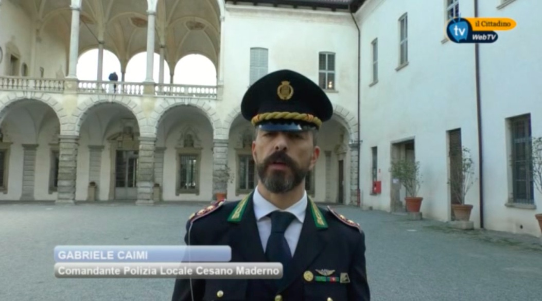Gabriele Caimi, 51 anni, è il nuovo comandante della polizia locale di Cesano Maderno