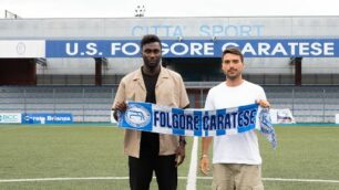 Calcio Folgore Caratese Kieremateng e Gaetani