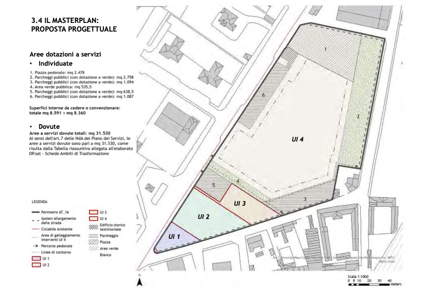 Il masterplan per l'ex Tpm di Monza