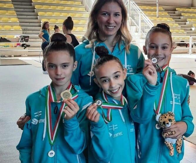 Ginnastica Casati ritmica prima gara 2023 Morandi Frigerio