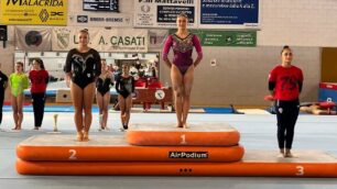 Ginnastica Podio trave gara Arcore 2023