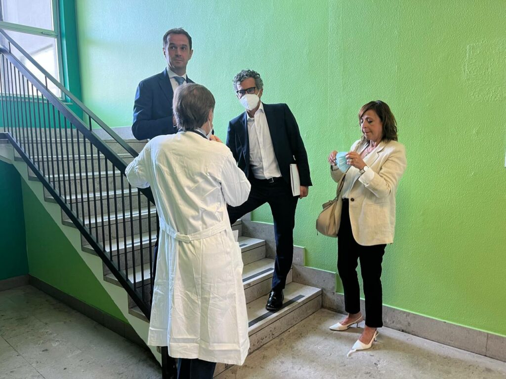 Ospedale di Giussano visita istituzionale