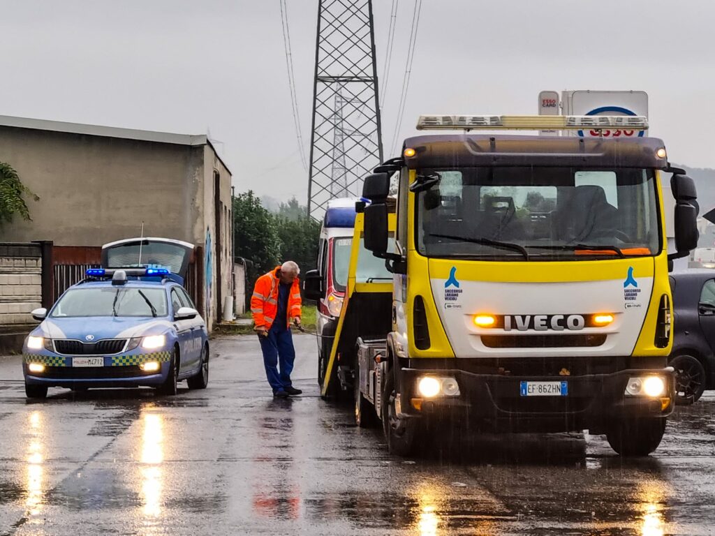 Incidente ambulanza Statale 36