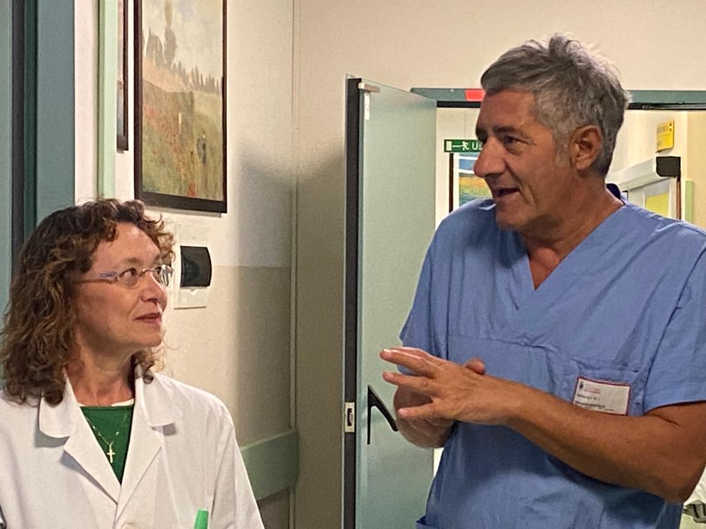 Irccs San Gerardo Monza Banca degli Occhi Mistò e Coppola, direttore di Oculistica