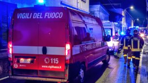 Sovico incendio tetto