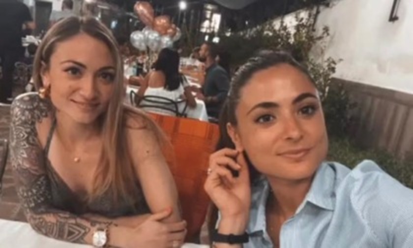 Giulia Tramontano, uccisa a Senago, con la sorella chiara