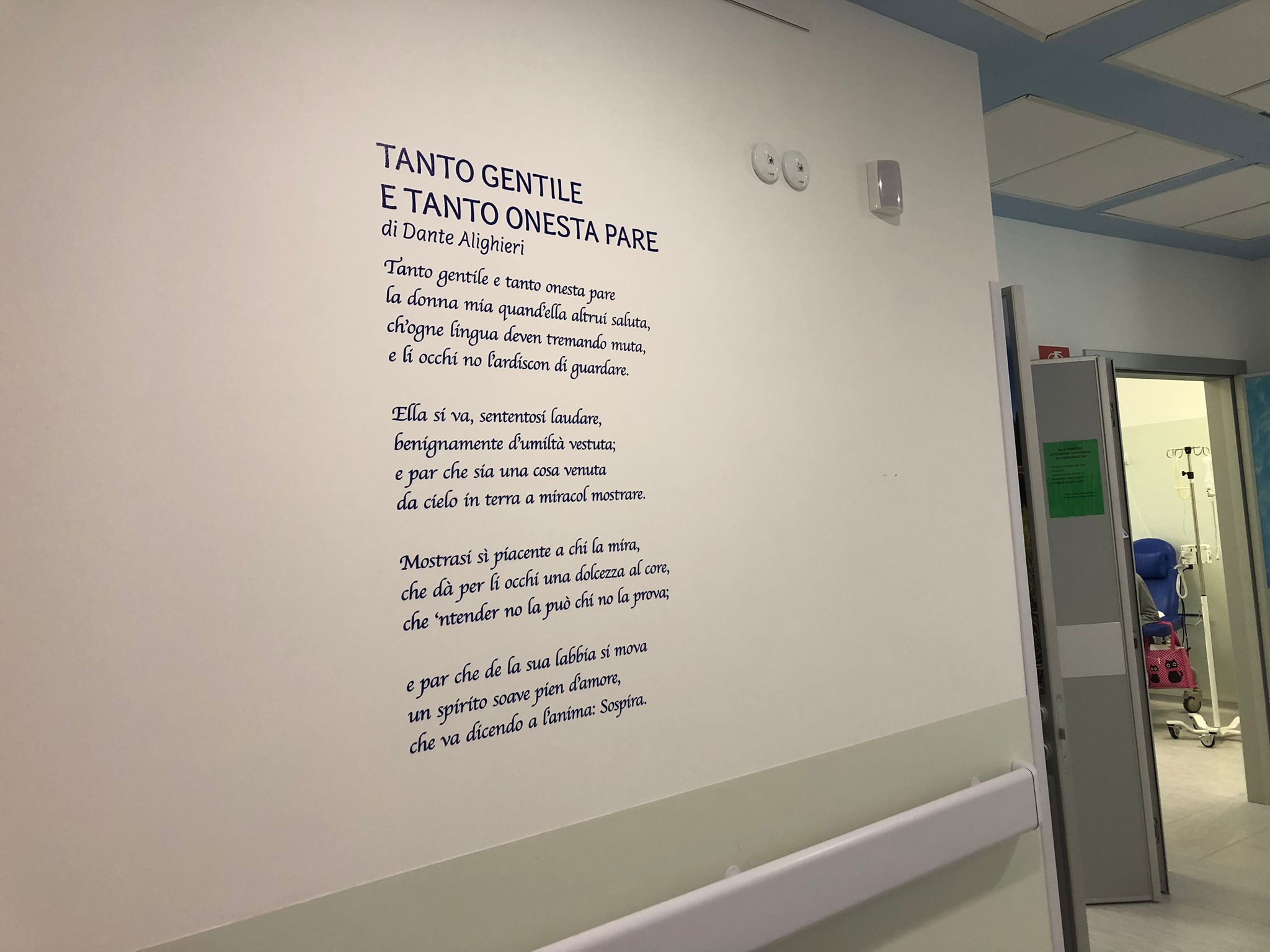 Ospedale di Vimercate l'oncologia ha un nuovo reparto più colorato