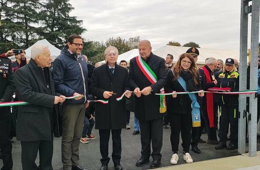 Paderno, inaugurata la nuova sede per i 40 anni della Protezione civile