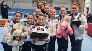 Ginnastica Sampietrina gruppo a Mortara 2023