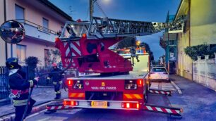 Incendio abitazione Giussano