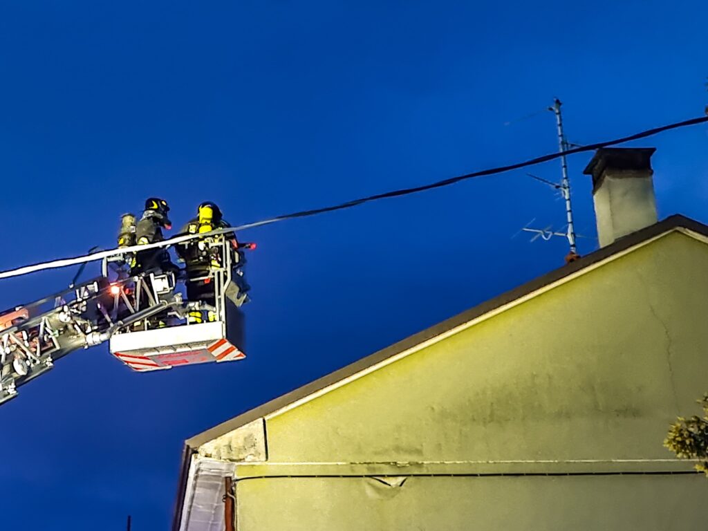 Incendio abitazione Giussano