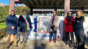 Desio murale inaugurato all'istituto Fermi di via Agnesi