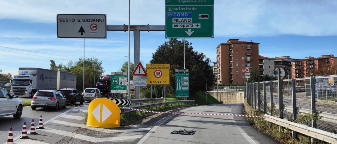 Monza accesso tangenziali via Marconi