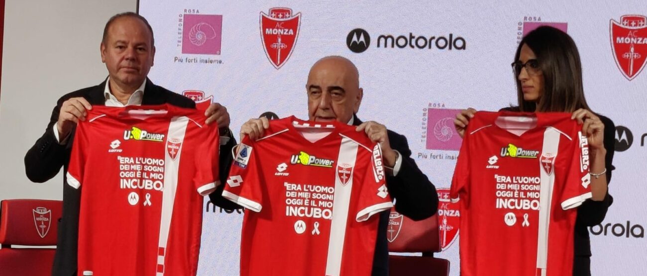 La maglia speciale con la quale il Monza scenderà in campo contro il Torino