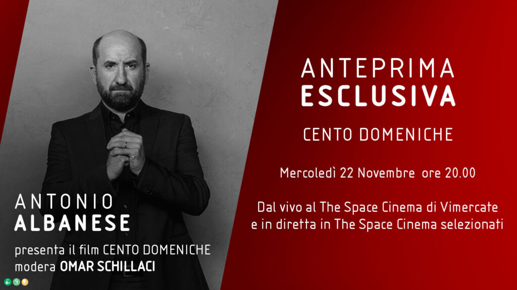 Vimercate The Space Cinema anteprima film Antonio Albanese