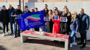 Monza manifestazione Gioventù Nazionale