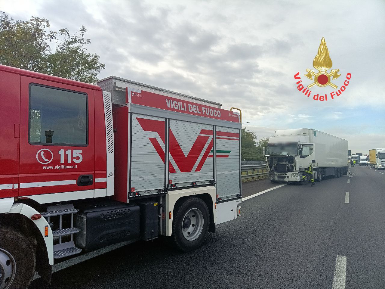 Incidente tra un camion e un'auto sulla A4, donna ferita - Il Cittadino ...
