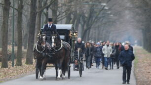 I funerali di Renato Campini