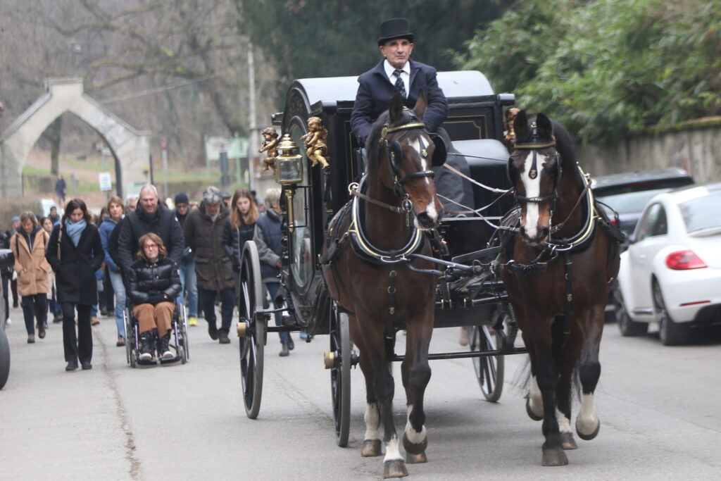 I funerali di Renato Campini