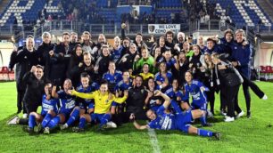 Calcio Como Women allo stadio Ferruccio di Seregno 2023