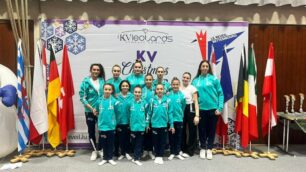 Ginnastica Casati Arcore squadra alla KV Christmas Gym