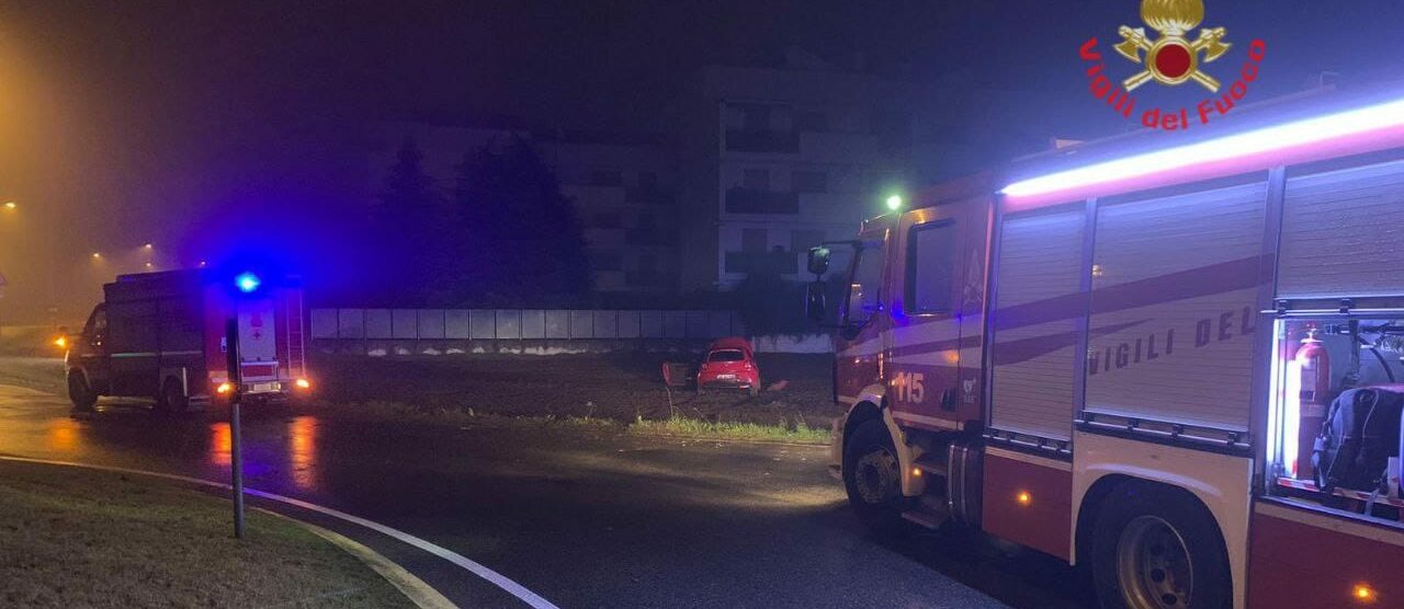 Lentate sul Seveso vigili del fuoco incidente