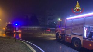 Lentate sul Seveso vigili del fuoco incidente