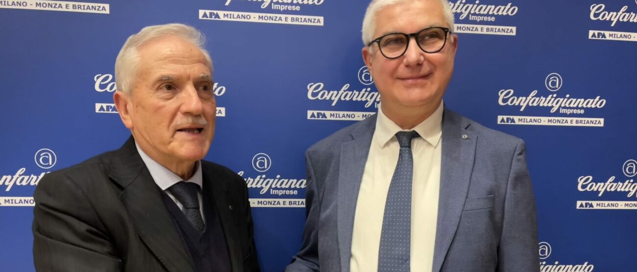 Apa Confartigianato Giovanni Barzaghi e Giovanni Mantegazza