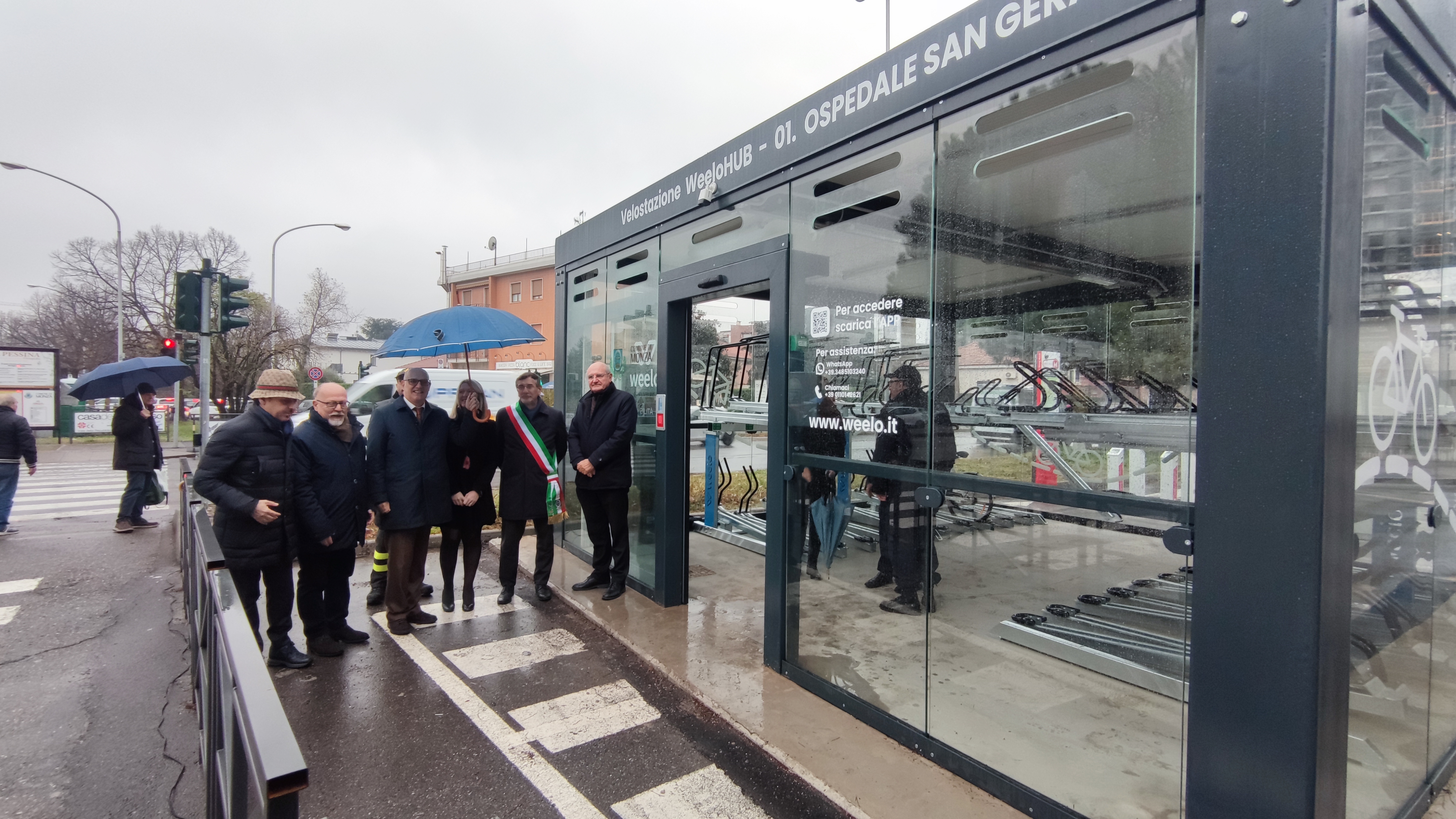 Monza Velostazione Ospedale San Gerardo