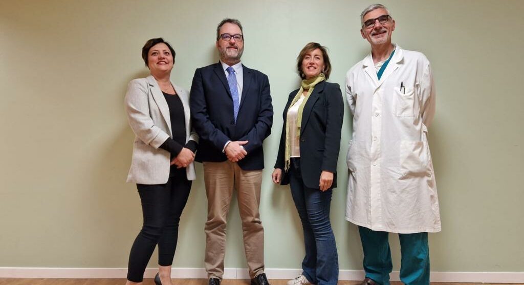 Ospedale San Gerardo Monza: Lidia Libretti, Francesco Petrella, Francesca Gallizzi e Gianluigi Redaelli