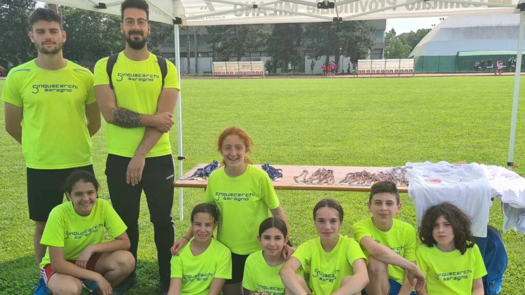 Seregno atletica Gruppetto atl.5 Cerchi