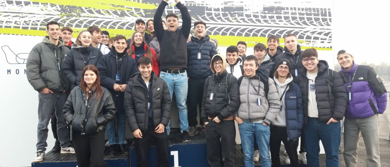 Gli studenti di Fondazione Ammi in autodromo e in municipio a Monza